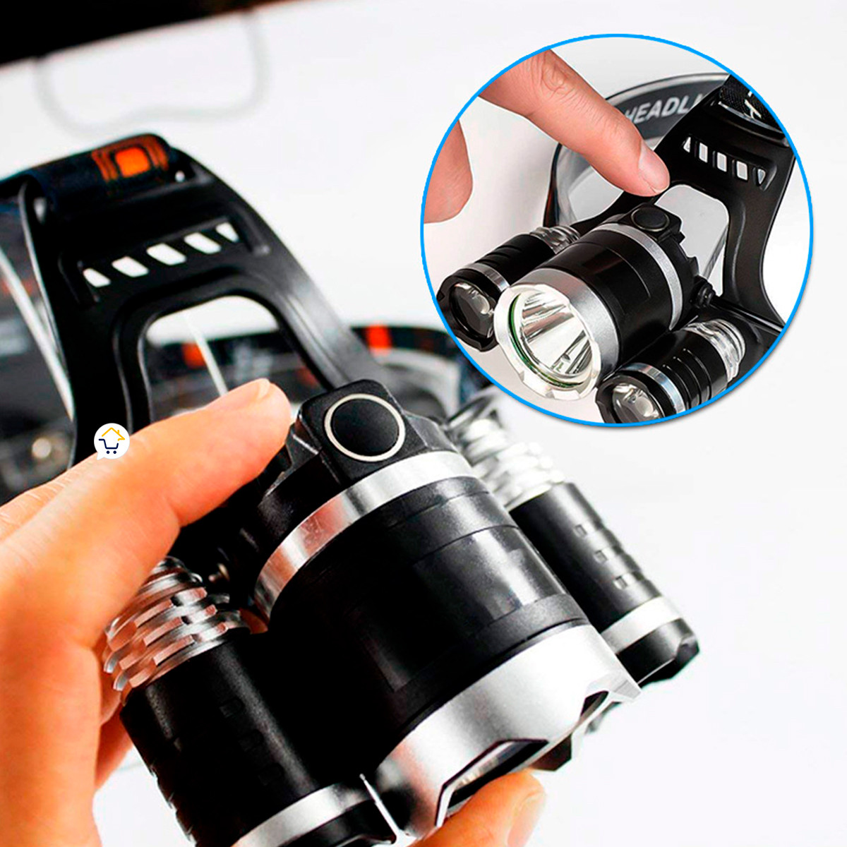 Miniatura 6 de Linterna Minera LED Recargable 301